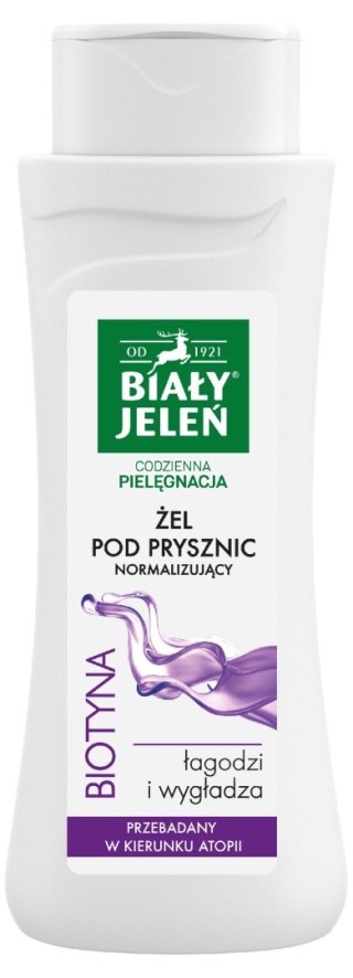 POLLENA BIAŁY JELEŃ Codzienna Pielęgnacja Żel pod prysznic normalizujący - Biotyna 300 ml