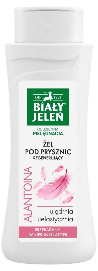 POLLENA BIAŁY JELEŃ Codzienna Pielęgnacja Żel pod prysznic regenerujący - Alantoina 300 ml