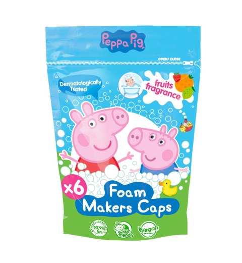 PROD.LICENCYJNE KIDS Świnka Peppa Pianotwory doypack - truskawka, limonka, pomelo 6 x 16 g