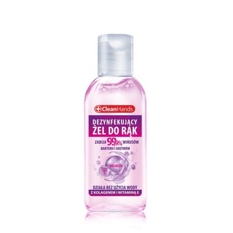 SWIT CLEAN HANDS Żel dezynfekujący do rąk - z Kolagenem i Witaminą E 50 ml
