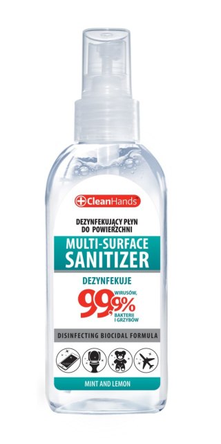 SWIT CLEANHANDS Multi-Surface Sanitizer Antybakteryjny spray do dezynfekcji powierzchni 100 ml