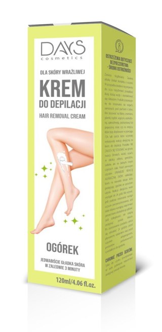 SWIT DAYS COSMETICS Hair Removal Krem do depilacji Ogórek 120 ml