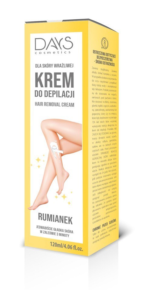 SWIT DAYS COSMETICS Hair Removal Krem do depilacji Rumianek 120 ml