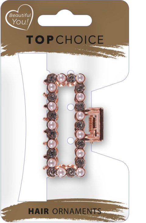 TOP CHOICE TOP CHOICE Klamra do włosów - Rose Gold