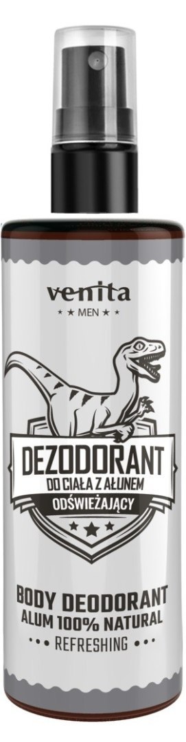 VENITA VENITA Men Dezodorant do ciała z ałunem odświeżający 100 ml