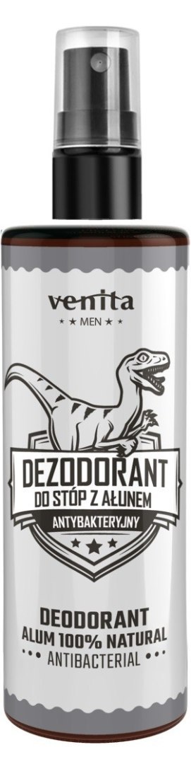 VENITA VENITA Men Dezodorant do stóp z ałunem antybakteryjny 100 ml
