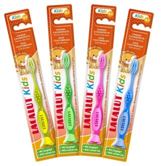 ZDROVIT LACALUT Kids Szczoteczka dla dzieci 4+ soft (miękka)