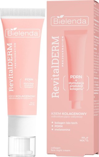 BIELENDA BIELENDA Revital Derm Krem kolagenowy odbudowująco - odżywczy na noc 40 ml