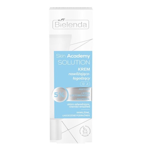 BIELENDA BIELENDA Skin Academy Solition Krem nawilżająco - łagodzący 50 ml