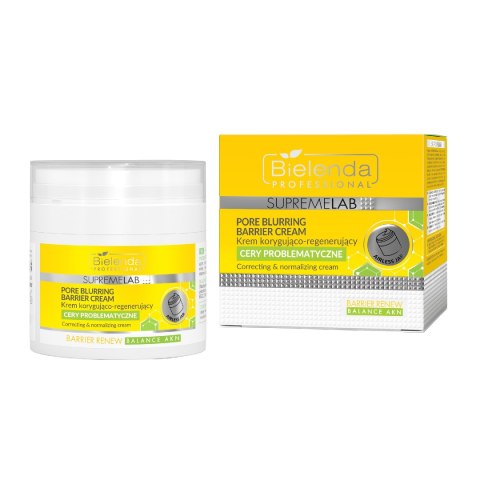 BIELENDA PROFESSIONAL BIELENDA Professional Is Supremelab Barrier Renew Balance Pore Blurring Barrier Cream Krem korygująco - regenerujący 40 ml