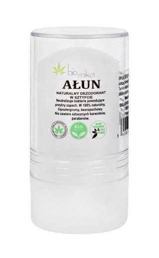 BIOMIKA BIOMIKA Dezodorant naturalny kryształ Ałun w sztyfcie 120g