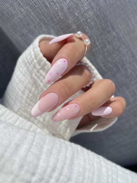 CLARESA NAILS CLARESA Top do paznokci hybrydowych No Wipe Pixie Stars 5g