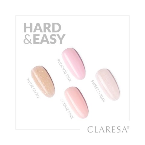 CLARESA NAILS Claresa N Żel Hard&Easy Builder Cookie Pink 45 g