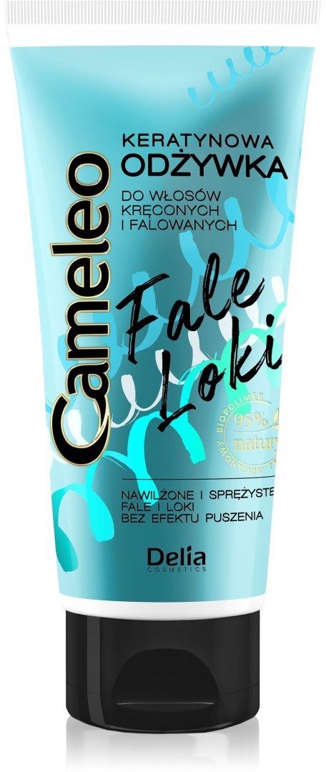 DELIA Delia Cosmetics Cameleo Fale Loki Odżywka do włosów keratynowa 200ml