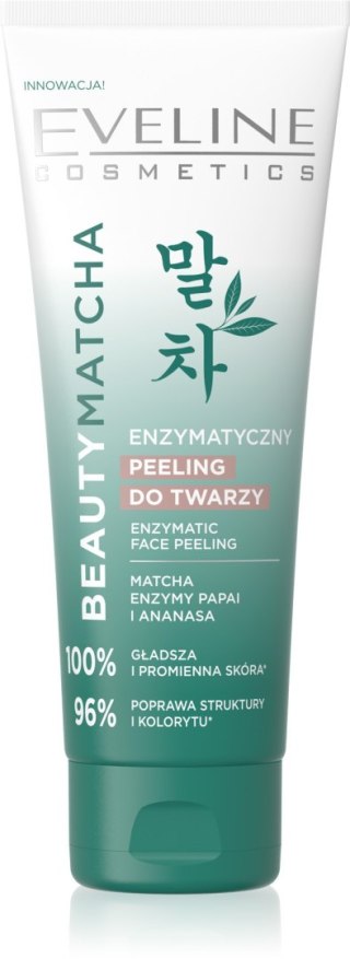 EVELINE EVELINE Beauty Matcha Enzymatyczny peeling do twarzy 75 ml