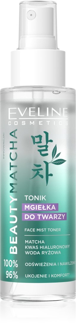 EVELINE EVELINE Beauty Matcha Tonik do twarzy w mgiełce 110 ml