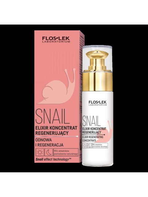 FLOS-LEK Floslek SNAIL Elixir Koncentrat regenerujący 30 ml