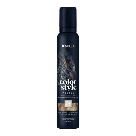 INDOLA PRO INDOLA color style mousse 200ml beige blonde