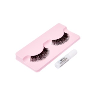 KISS KISS Sztuczne Rzęsy Natural Lashes - Amorous 1 para + klej 1g