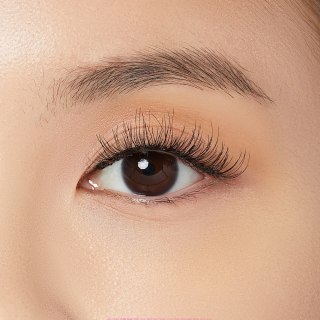 KISS KISS Sztuczne Rzęsy kępki The New Natural - Neo Trio Lashes + klej 1g