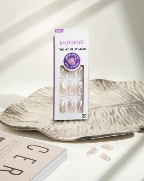 KISS KISS Sztuczne paznokcie samoprzylepne imPRESS 1op.(30szt)