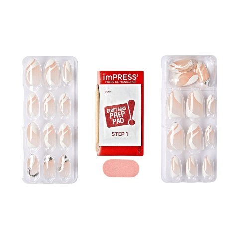 KISS KISS Sztuczne paznokcie samoprzylepne imPRESS 1op.(30szt)