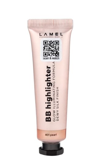 LAMEL LAMEL Rozświetlacz w kremie BB nr 401 Ivory 10 ml (termin: 27.05.2027)