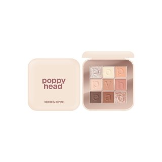 LOVRO/POPPY POPPY HEAD Basically Boring Paleta cieni do powiek 9g