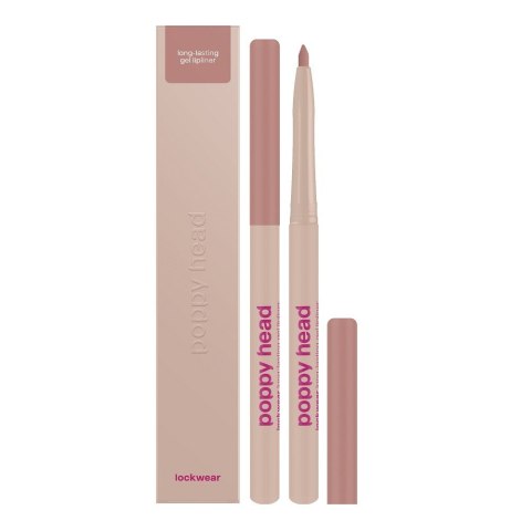 LOVRO/POPPY POPPY HEAD Lockwear długotrwała żelowa konturówka do ust 02 Blush Hour 0.6g