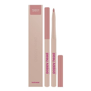 LOVRO/POPPY POPPY HEAD Lockwear długotrwała żelowa konturówka do ust 03 Nude Alarm 0.6g