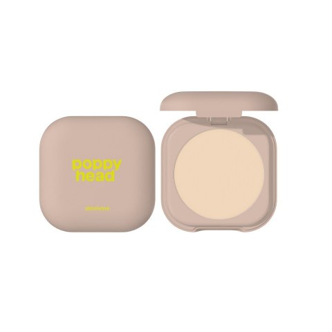 LOVRO/POPPY POPPY HEAD Skinivine Prasowany puder utrwalający z efektem blur 01 Barely 6.5 g