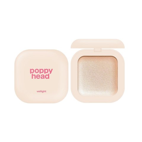 LOVRO/POPPY POPPY HEAD Veilight Illuminating Powder wypiekany rozświetlający puder do twarzy 01 Radiant Halo 12g