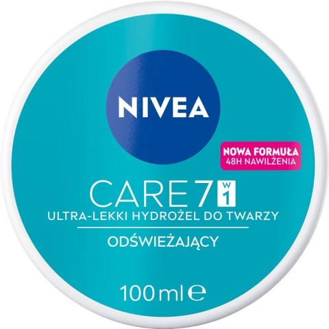 NIVEA NIVEA Care 7w1 Ultra-lekki hydrożel do twarzy odświeżający 100 ml
