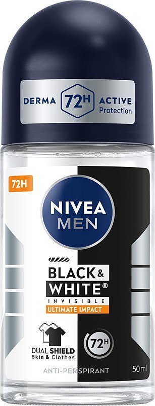 NIVEA NIVEA DEO Roll-on męski B&W ULTIMATE Impac.85392