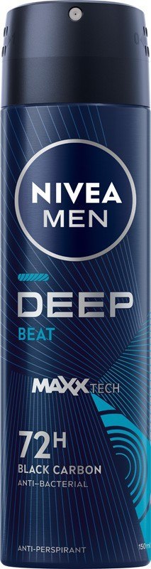 NIVEA NIVEA MEN Antyperpirant w sprayu dla mężczyzn Deep Beat 150 ml