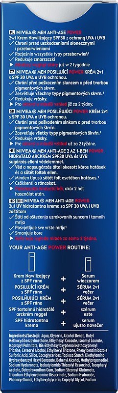 NIVEA NIVEA MEN Krem 50ml Power SPF30 98782
