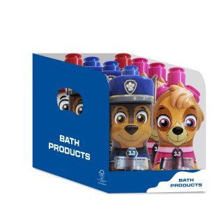 PROD.LICENCYJNE PSI PATROL Zestaw Żel pod prysznic i szampon 3w1 400 ml 1op.-8 szt. - mix