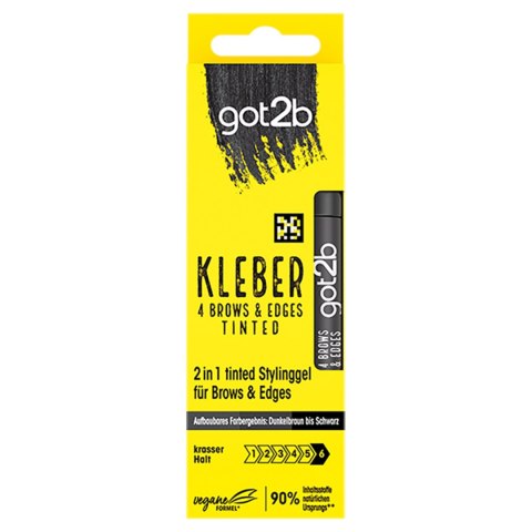 SCHWARZKOPF GOT2B Brows&Edges 2w1 Żel do Brwi czarny 16 ml