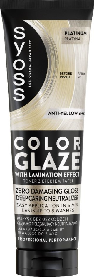 SCHWARZKOPF H SYOSS COLOR Toner Glaze Platinum
