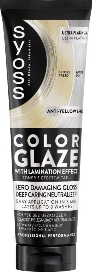 SCHWARZKOPF H SYOSS COLOR Toner Glaze Ultra Platinum