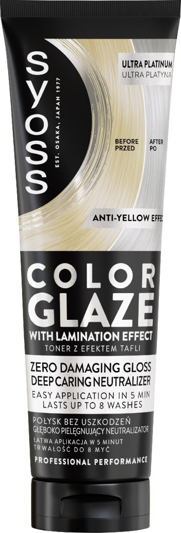 SCHWARZKOPF H SYOSS COLOR Toner Glaze Ultra Platinum
