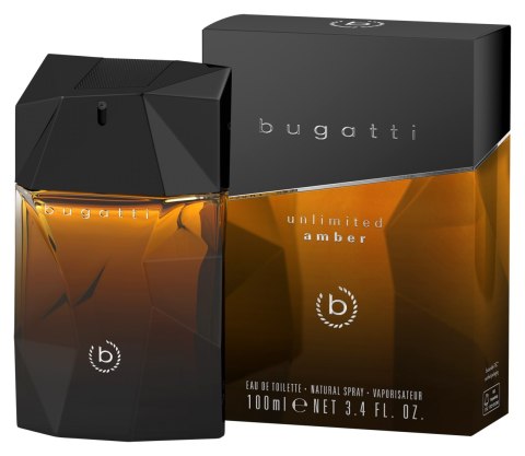 SIROWA BUGATTI Unlimited Amber Woda toaletowa dla mężczyzn 100 ml