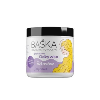 SOLVERX BAŚKA Kosmetyki Po Polsku Proteinowa odżywka do włosów - jeżynowa 250 ml