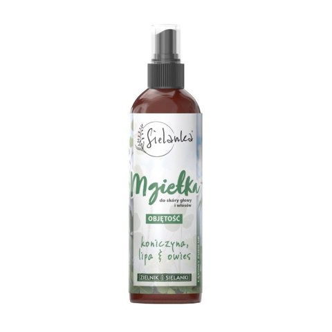 SOLVERX SIELANKA Mgiełka do skóry głowy zwiększająca objętość włosów Łąkowy Push-Up - Koniczyna, Lipa, Owies 150 ml