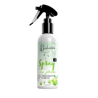 SOLVERX SIELANKA Spray 2w1 Termoochrona i objętość Zielone Jabłuszko 200 ml