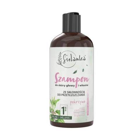 SOLVERX SIELANKA Szampon do skóry głowy i włosów z tendencją do przetłuszczania się Pokrzywa 400 ml