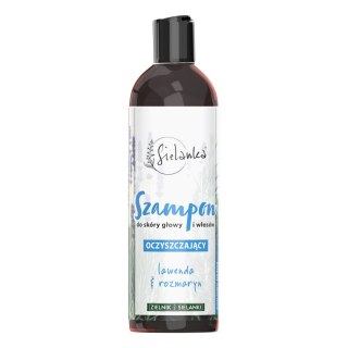 SOLVERX SIELANKA Szampon oczyszczający do skóry głowy Ziołowy Detox - Lawenda & Rozmaryn 400 ml