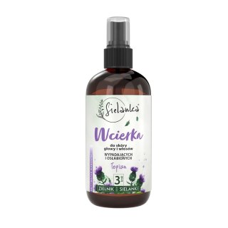SOLVERX SIELANKA Wcierka do skóry głowy wzmacniająca cebulki włosów Łopian 100 ml