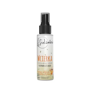 SOLVERX SIELANKA Wcierka normalizująca do włosów przetłuszczających się Miód i mleko 100 ml