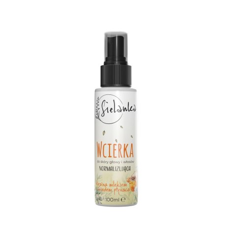 SOLVERX SIELANKA Wcierka normalizująca do włosów przetłuszczających się Miód i mleko 100 ml